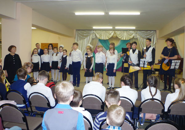 Концерт учащихся музыкально-инструментального отделения, посвященный Дню защитника Отечества